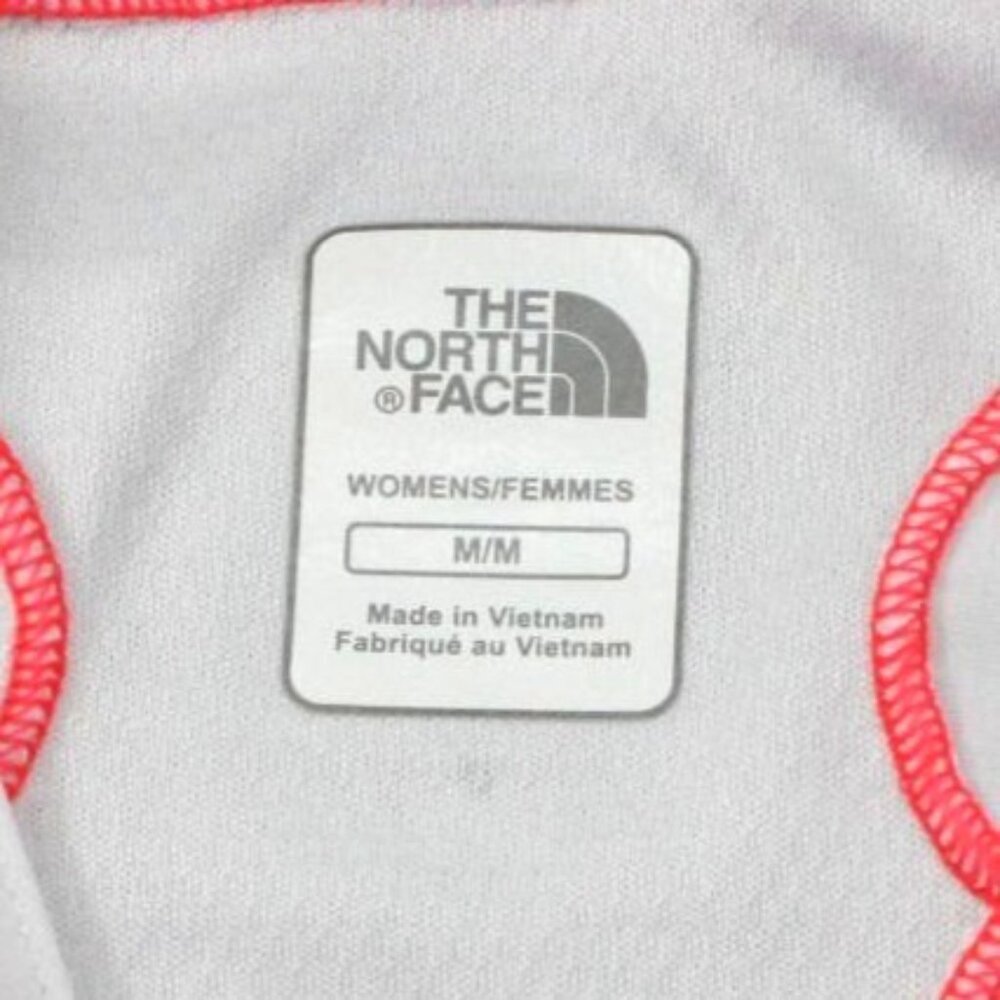 The North Face Womens Medium White & Pink Hooded Pullover Jacket - Picture 3 of 9